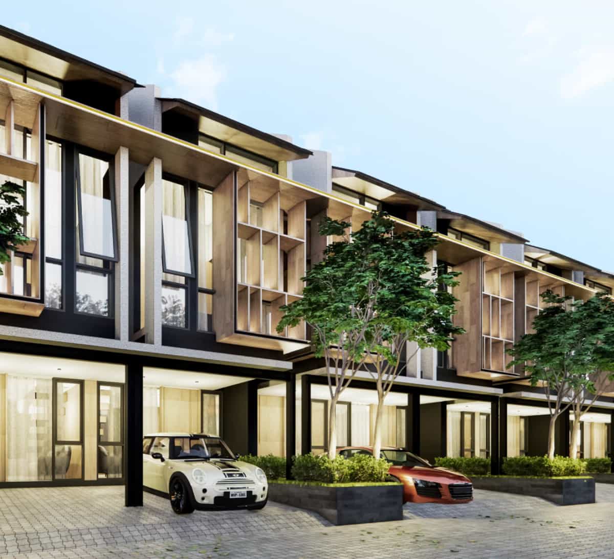 type rumah parkspring villa