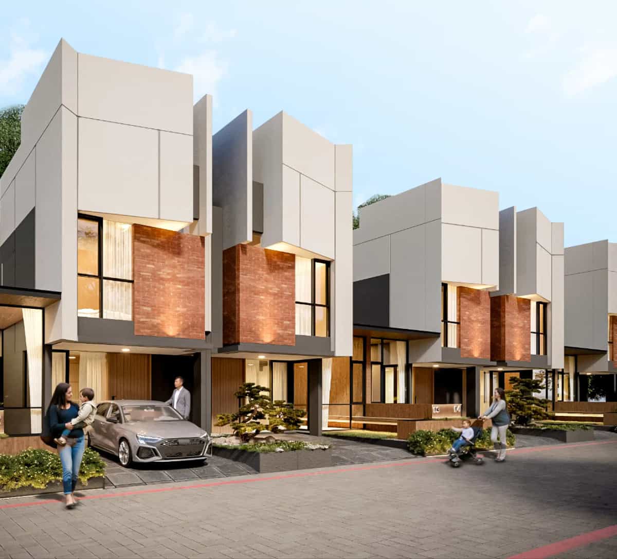 type rumah parkspring villa