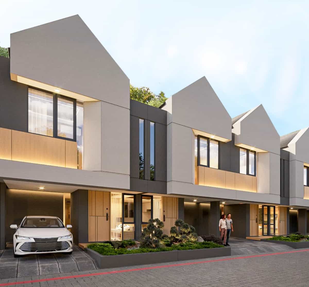 type rumah parkspring villa