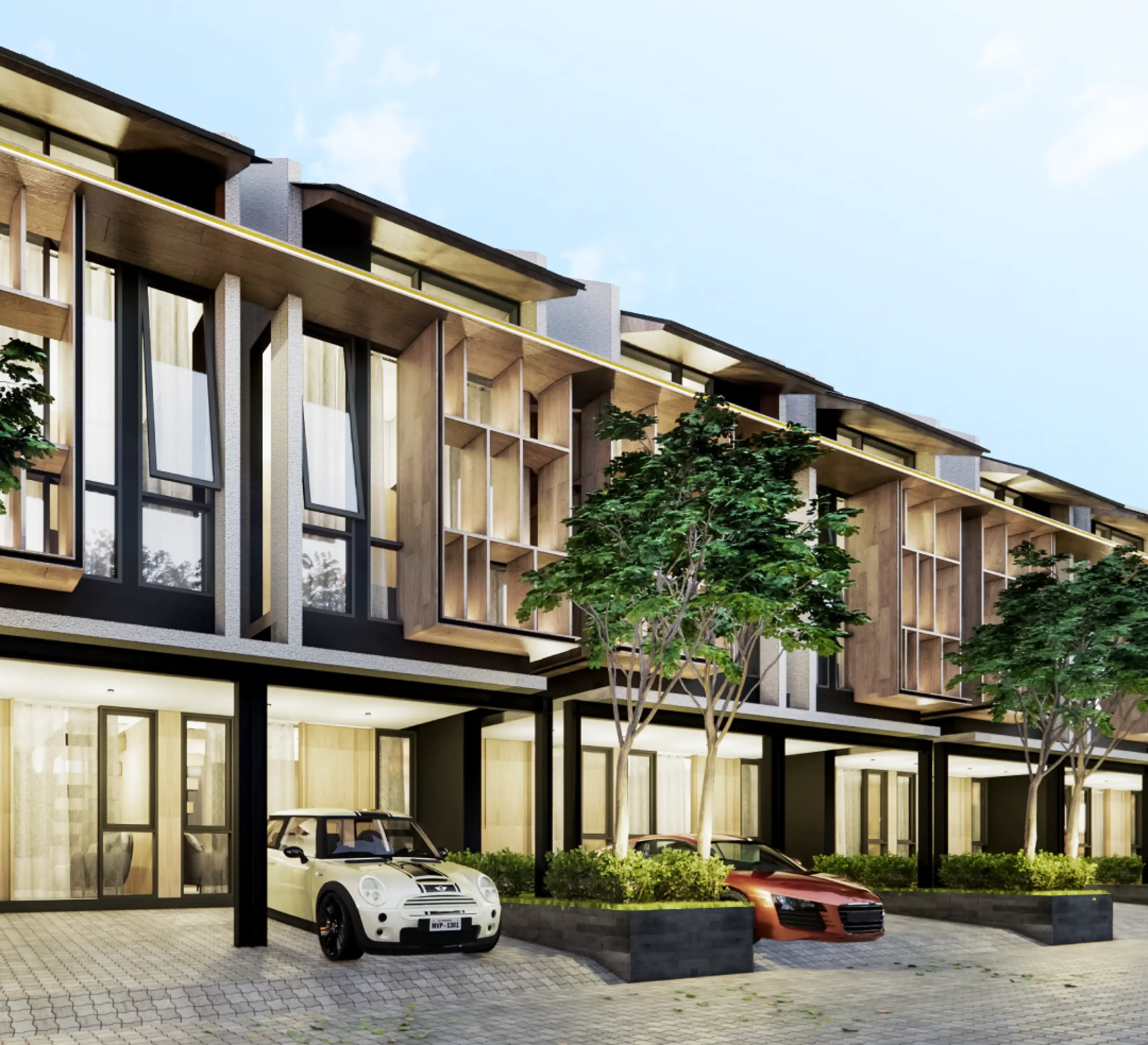 type rumah parkspring villa