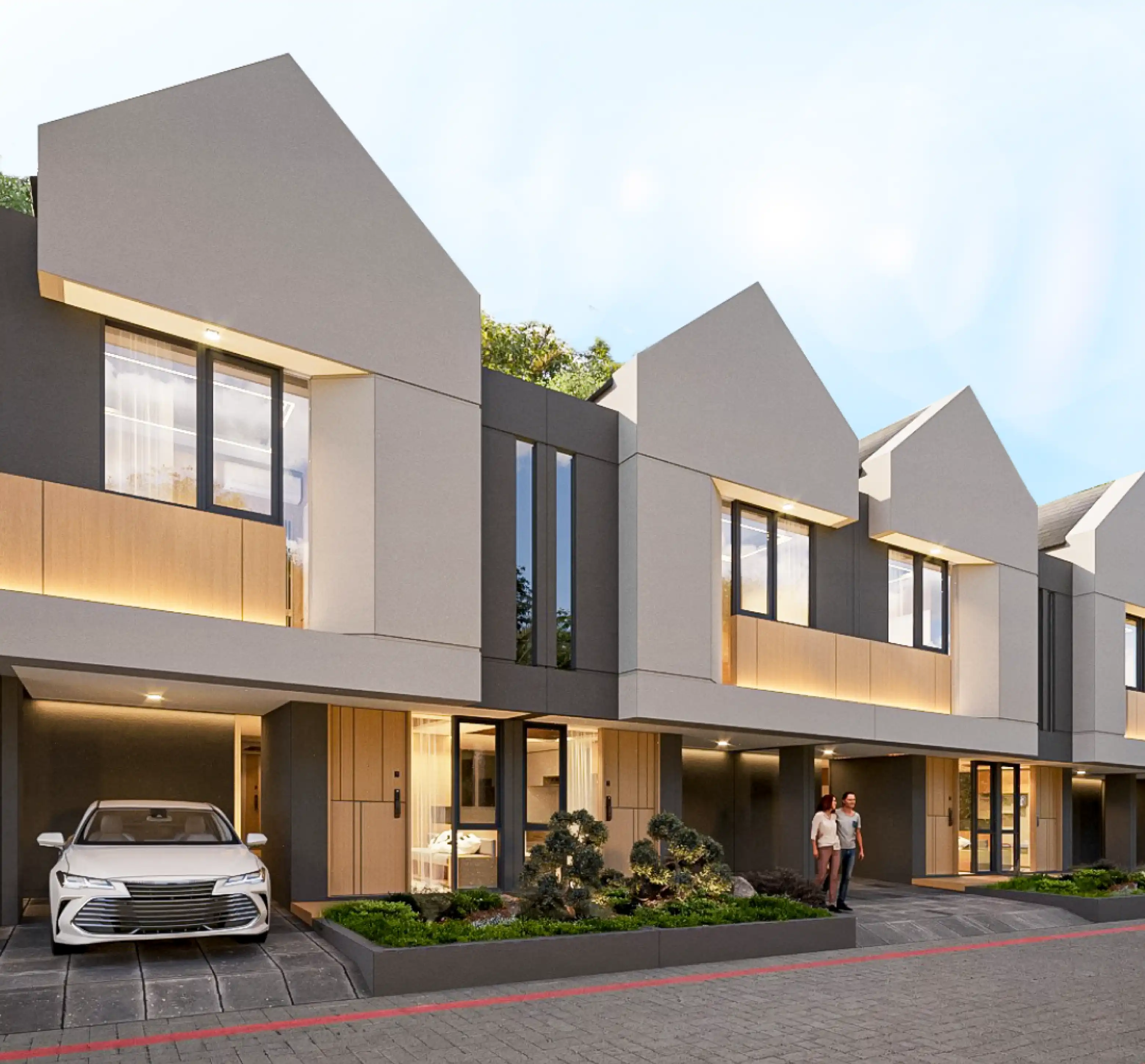 type rumah parkspring villa